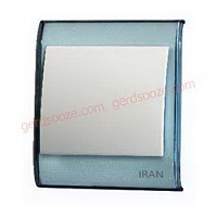 پریز cat3 ایران مدل ترنسپرنت آبی